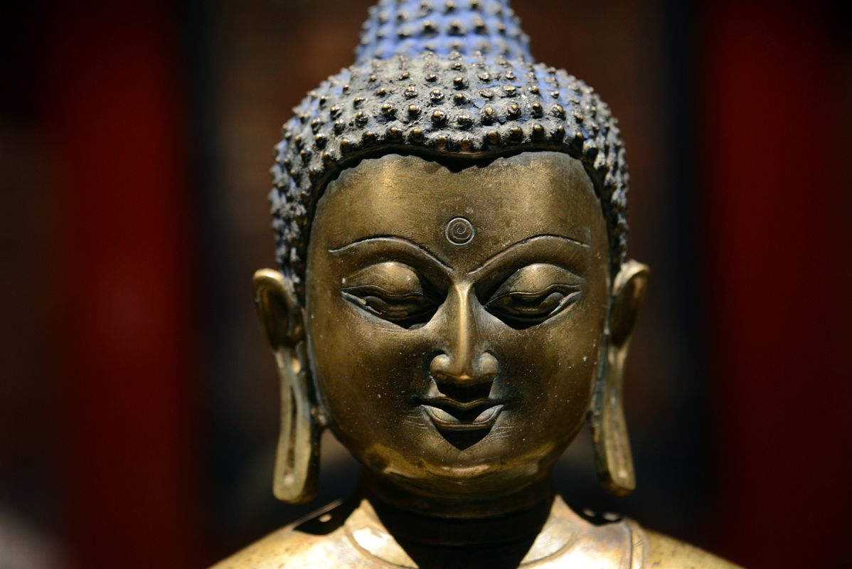 12-2 Seated Buddha Reaching Enlightenment, 11-12C, Central Tibet - New York Metropolitan Museum Of Art